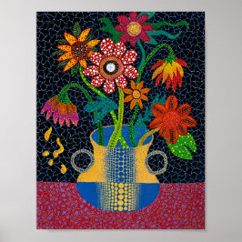 Yayoi Kusama konststil Poster