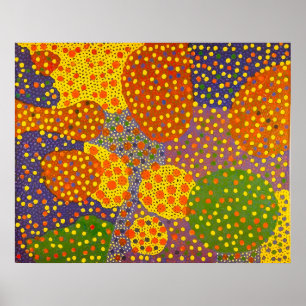 Yayoi Kusama konststil Poster
