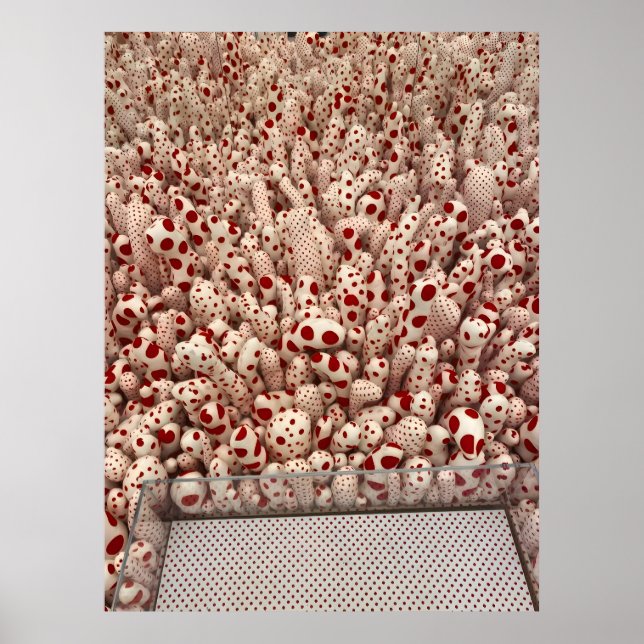Yayoi Kusama konstverk Poster (Framsidan)