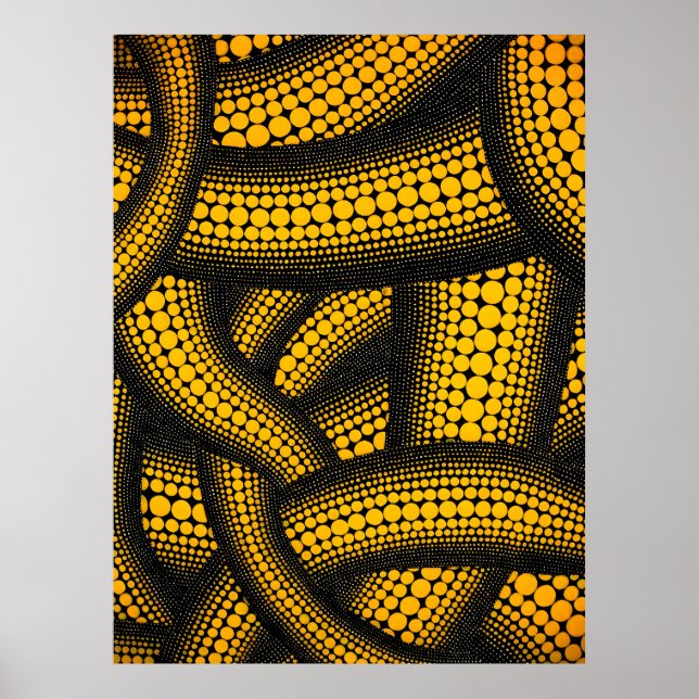 Yayoi Kusama konstverk Poster (Framsidan)
