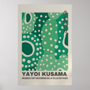 Yayoi Kusama Print - Abstrakt Yayoi Kusama Affisch