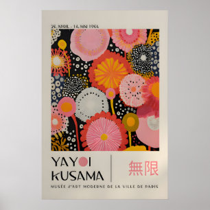 Yayoi Kusama Print - Japansk Väggkonst - Hemvägg