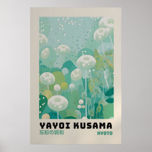 Yayoi Kusama Print - Japansk Väggkonst - Hemvägg