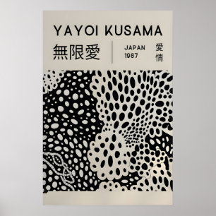 Yayoi Kusama Print - Japansk Väggkonst - Hemvägg