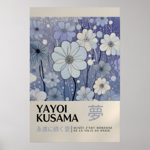Yayoi Kusama Print - Japansk Väggkonst - Hemvägg