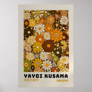 Yayoi Kusama Print - Japansk Väggkonst - Hemvägg