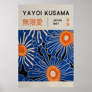 Yayoi Kusama Print - Japansk Väggkonst - Hemvägg
