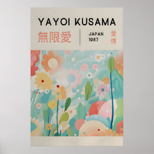 Yayoi Kusama Print - Japansk Väggkonst - Hemvägg