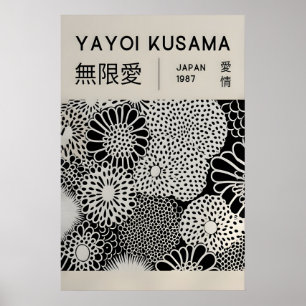 Yayoi Kusama Print - Japansk Väggkonst - Hemvägg