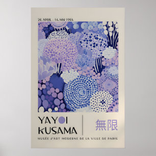 Yayoi Kusama Print - Japansk Väggkonst - Hemvägg
