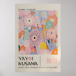 Yayoi Kusama Print - Japansk Väggkonst - Hemvägg