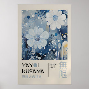 Yayoi Kusama Print - Japansk Väggkonst - Hemvägg