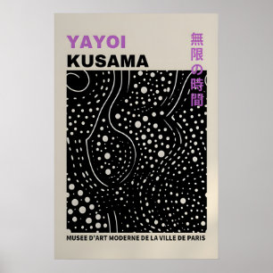 Yayoi Kusama Tryck - Abstrakt Yayoi Kusama Affisch