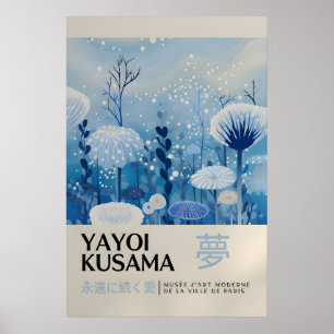 Yayoi Kusama Tryck - Japansk Väggkonst - Hemvägg