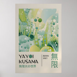 Yayoi Kusama Tryck - Japansk Väggkonst - Hemvägg