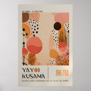 Yayoi Kusama Tryck - Japansk Väggkonst - Hemvägg