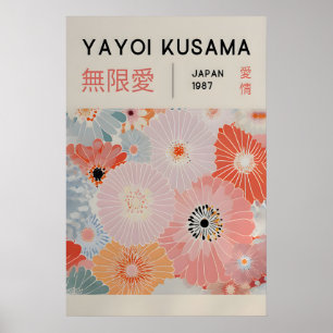 Yayoi Kusama Tryck - Japansk Väggkonst - Hemvägg