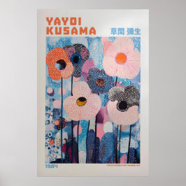 Yayoi Kusama Tryck, Modern Konsttryck, Maximalist Poster