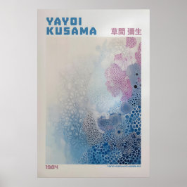Yayoi Kusama Tryck, Modern Konsttryck, Maximalist Poster