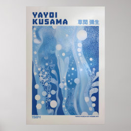 Yayoi Kusama Tryck, Modern Konsttryck, Maximalist Poster
