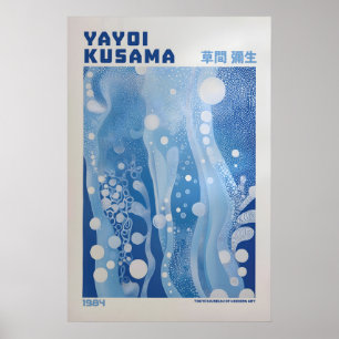 Yayoi Kusama Tryck, Modern Konsttryck, Maximalist Poster