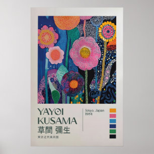Yayoi Kusama Tryck, Modern Konsttryck, Maximalist Poster