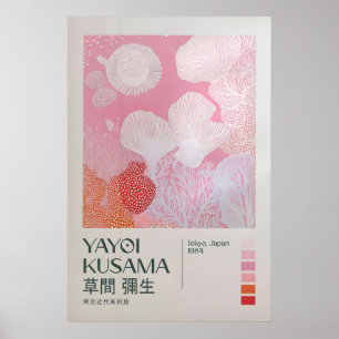 Yayoi Kusama Tryck, Modern Konsttryck, Vardagsrum Poster