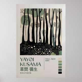 Yayoi Kusama Tryck, Modern Konsttryck, Vardagsrum Poster