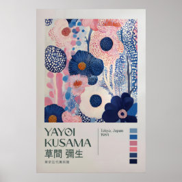 Yayoi Kusama Tryck, Modern Konsttryck, Yayoi Kusam Poster