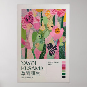 Yayoi Kusama Tryck, Modern Konsttryck, Yayoi Kusam Poster