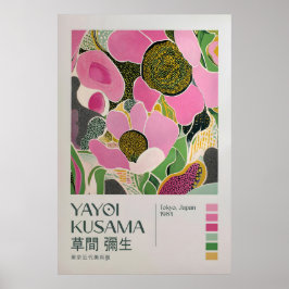 Yayoi Kusama Tryck, Modern Konsttryck, Yayoi Kusam Poster