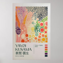 Yayoi Kusama Tryck, Modern Konsttryck, Yayoi Kusam Poster