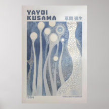 Yayoi Kusama Tryck, Modern Konsttryck, Yayoi Kusam