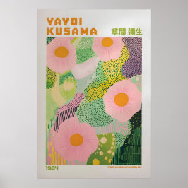 Yayoi Kusama Tryck, Modern Konsttryck, Yayoi Kusam Poster