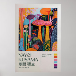 Yayoi Kusama Tryck, Modern Konsttryck, Yayoi Kusam Poster