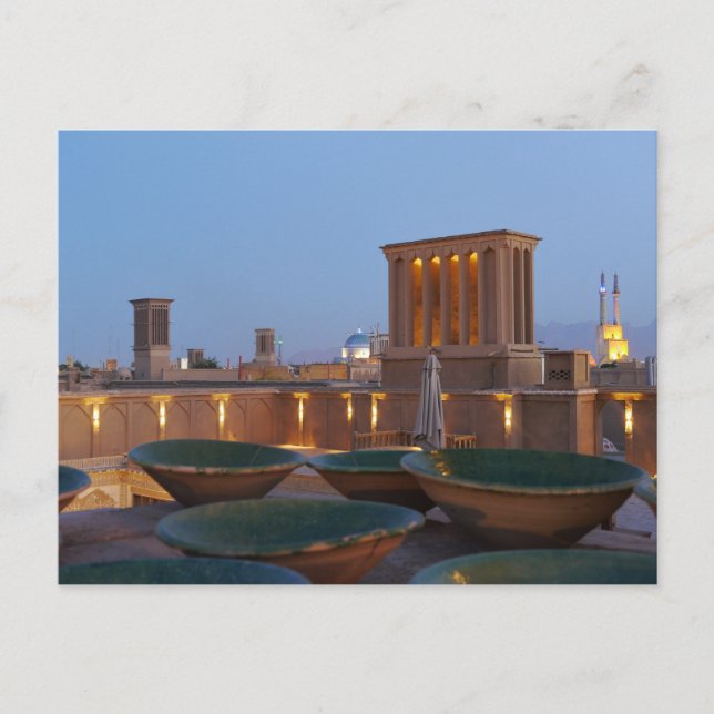 Yazd, Iran Vykort (Framsida)