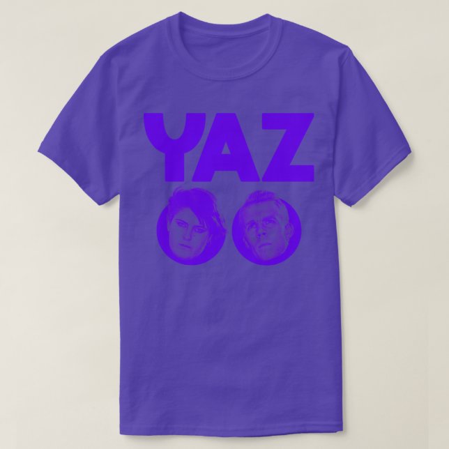 Yazoo 80:s Synth Fläkt Art T Shirt (Design framsida)