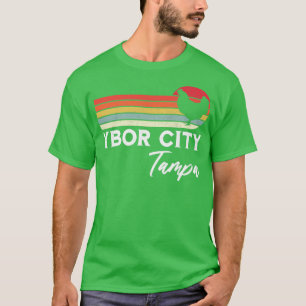 Ybor City Tampa Florida Chicken Älskare Souvenir G T Shirt