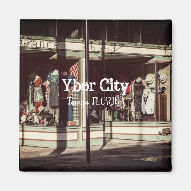 Ybor City, Tampa FLORIDA Magnet (Framsidan)