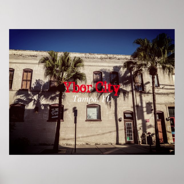 Ybor City, Tampa FLORIDA Poster (Framsidan)