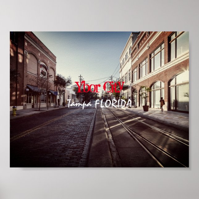 Ybor City, Tampa FLORIDA Poster (Framsidan)