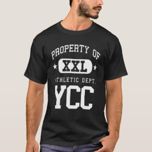 YCC XXL Athletic School Egendom T Shirt