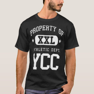 YCC XXL Athletic School Egendom T Shirt