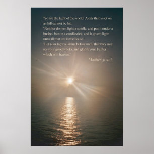 Ye är det ljust av världen poster