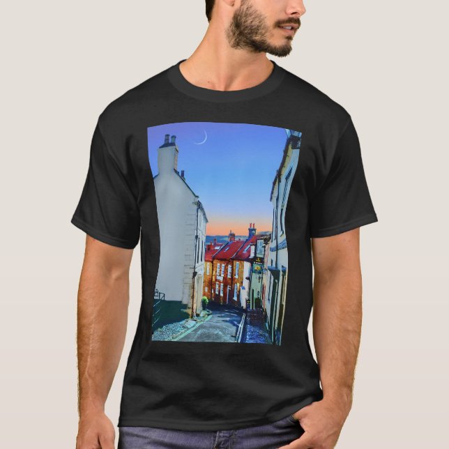 Ye Dolphin Pub, Robin Hood's Bay T Shirt (Framsida)