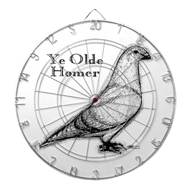 Ye Olde Homer Darttavla (Framsidan)