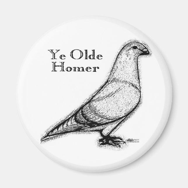 Ye Olde Homer Magnet (Framsidan)