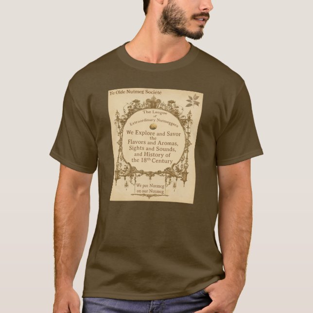 Ye Olde Nutmegger T Shirt (Framsida)