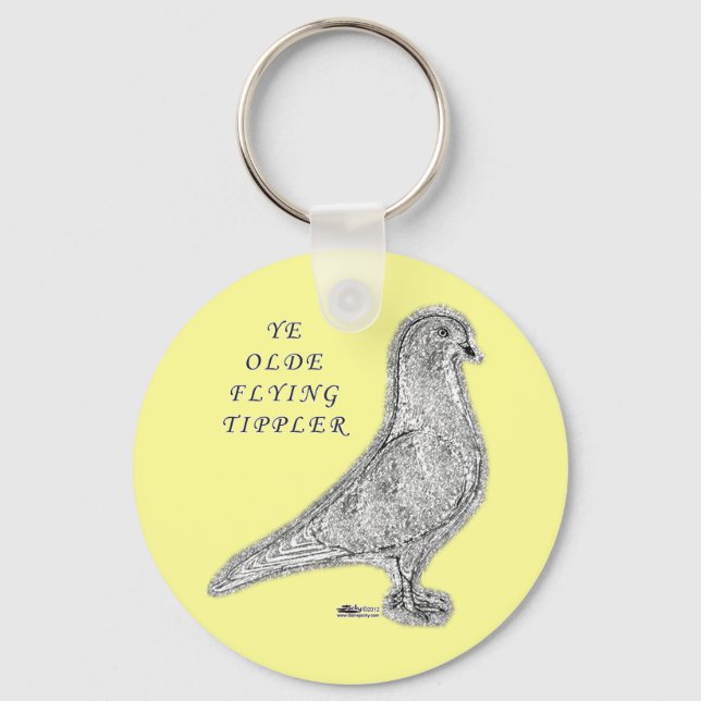 Ye Olde Tippler Pigeon Nyckelring (Framsida)