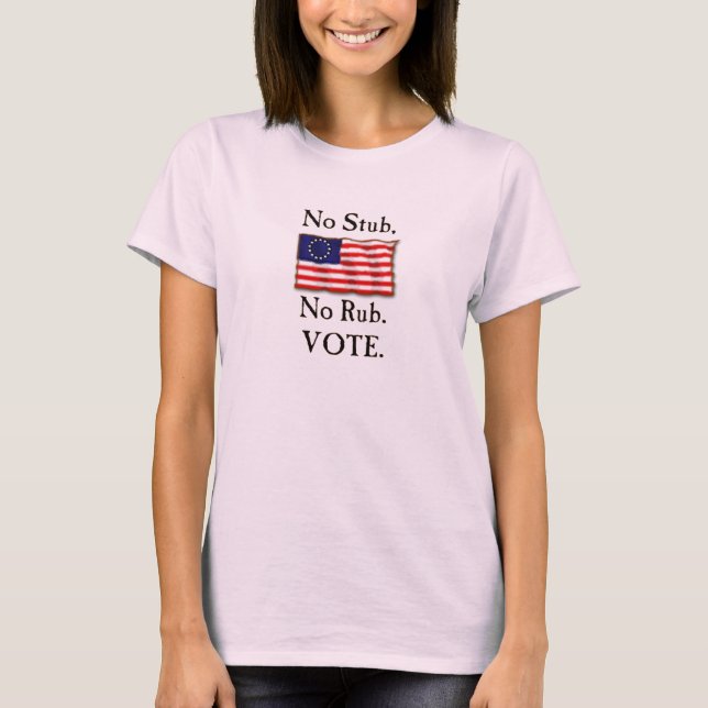 Ye Patriotic Lass's "Fair Terms" Ladies Tee (Framsida)